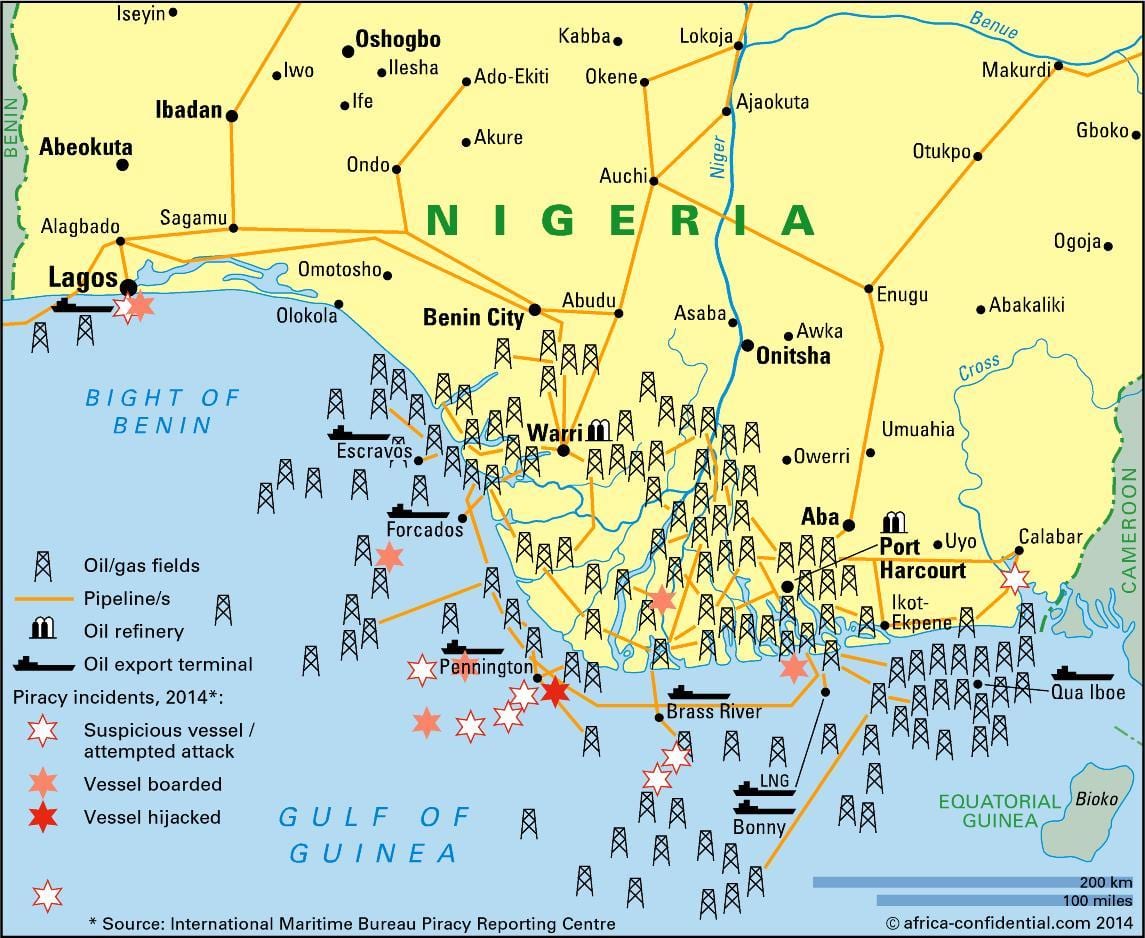 industriale harta din nigeria