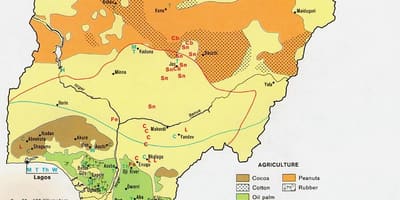 Harta agricole nigeria