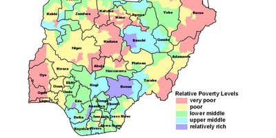 Harta economică nigeria