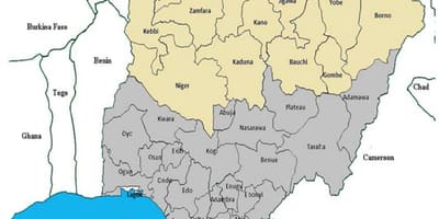 Harta din nordul nigeriei membre
