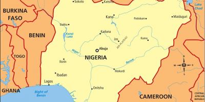 Nigeria hartă