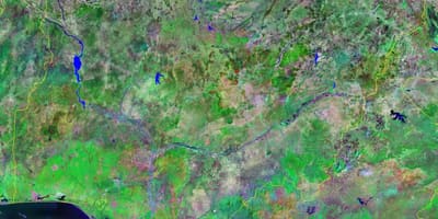 Harta nigeria munți
